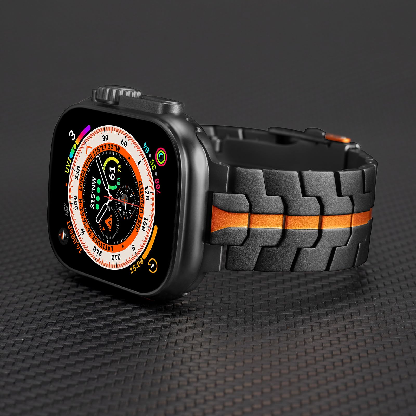 Sleek Titanium Apple Watch Band